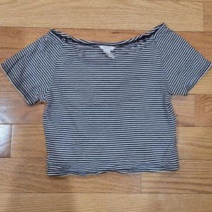 Striped Crop Top